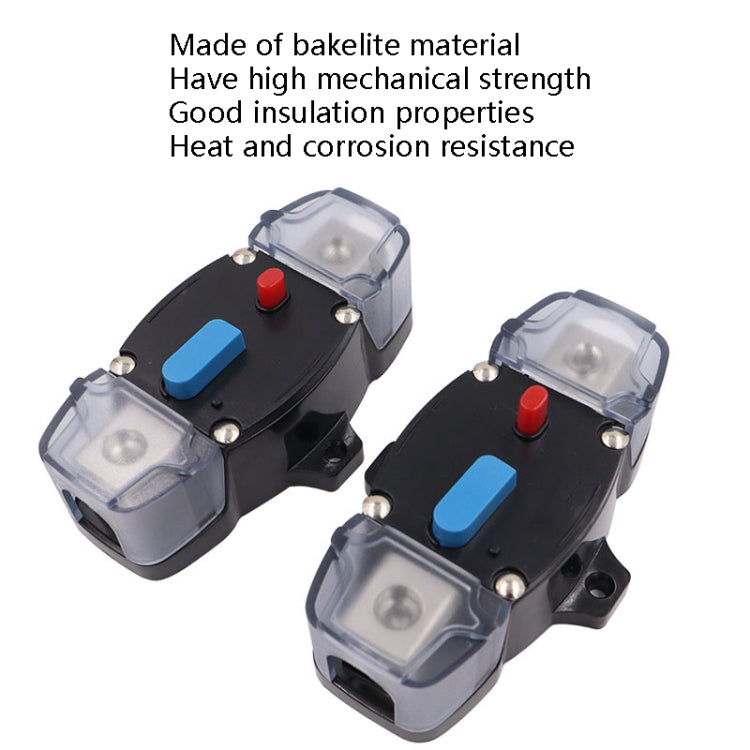 CB8 Car Route Yacht Ship Audio Refit Automatic Circuit Breaker Power Circuit Protection Insurance Switch, Specification: 60A - Fuse by PMC TechLife | Online Shopping South Africa | PMC TechLife | Buy Now Pay Later Mobicred