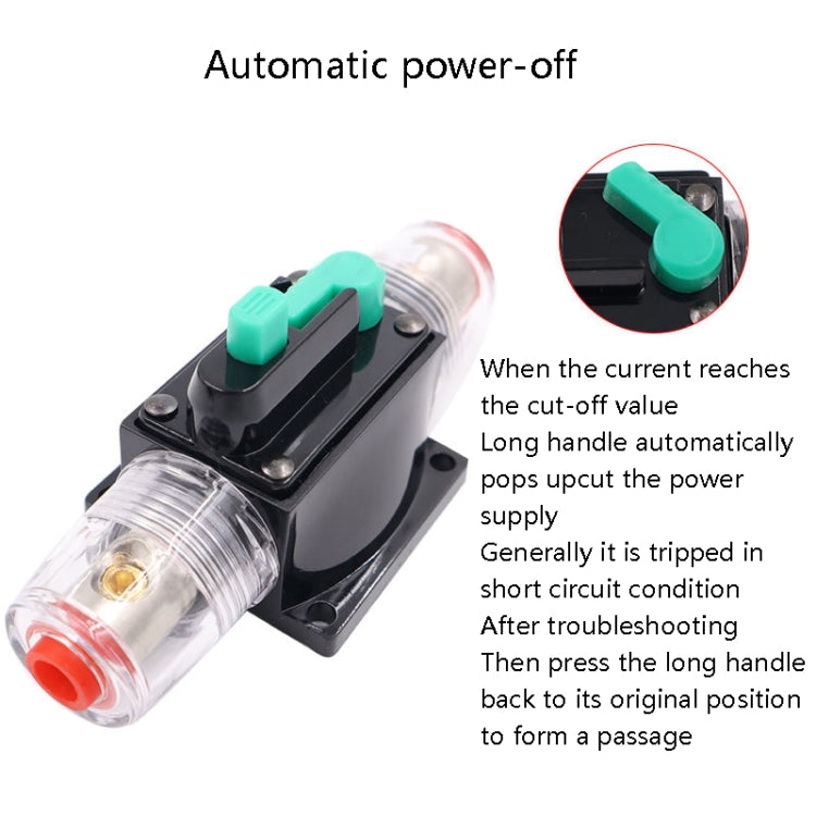CB9 Car Audio Insurance RV Yacht Circuit Breaker Switch Short Circuit Overload Protection Switch, Specification: 100A - Fuse by PMC TechLife | Online Shopping South Africa | PMC TechLife | Buy Now Pay Later Mobicred