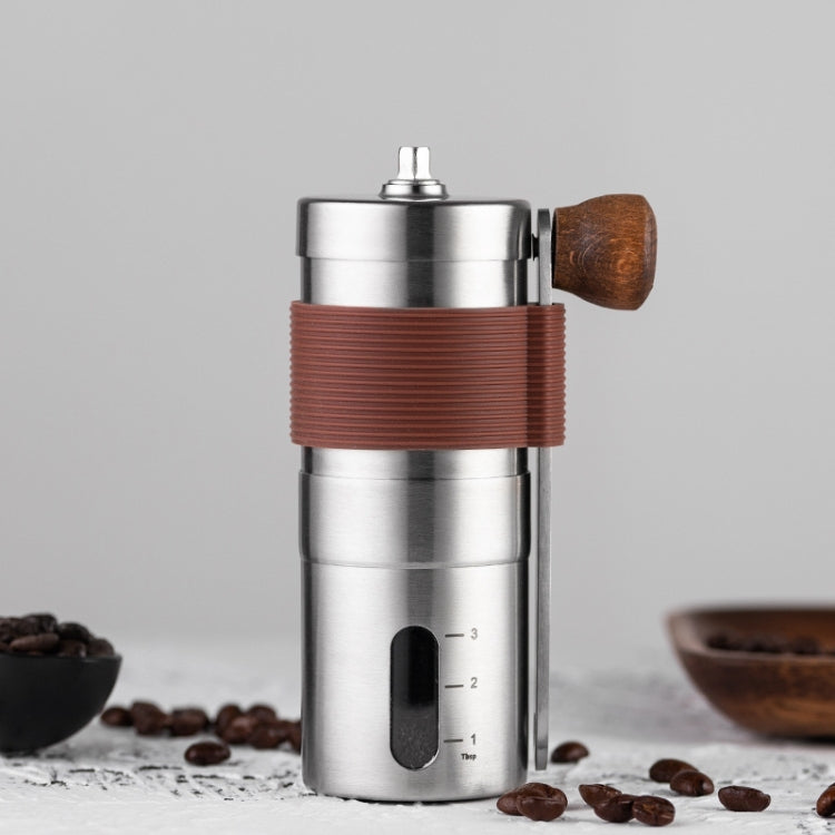 Portable Hand Crank Coffee Machine Stainless Steel Manual Grinder(Medium) - free shipping - PMC TechLife - Order now!