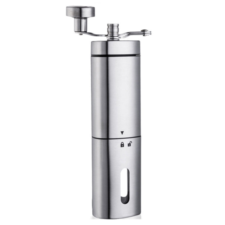 Household Stainless Steel Hand-Cranked Coffee Machine Grinder(Stainless Steel Model) - free shipping - PMC TechLife - Order now!