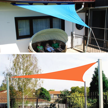 Triangle Outdoor Garden Sunshade Sail Waterproof Anti-UV Canopy, Size: 2m x 2m x 2m(White) - Tents & Accessories by PMC Jewellery | Online Shopping South Africa | PMC Jewellery