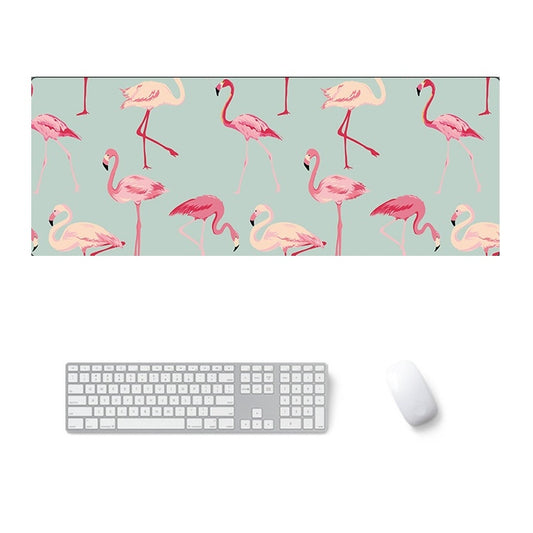 900x400x4mm Office Learning Rubber Mouse Pad Table Mat(5 Flamingo) - Mouse Pads by PMC Jewellery | Online Shopping South Africa | PMC Jewellery | Buy Now Pay Later Mobicred