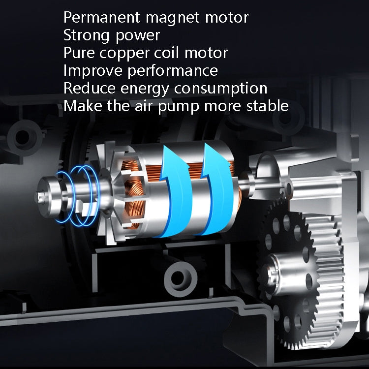 Portable Multi-Function Smart Car Inflatable Pump Electric Air Pump, Style: Wired With Light Digital Display - free shipping - PMC TechLife - Order now!