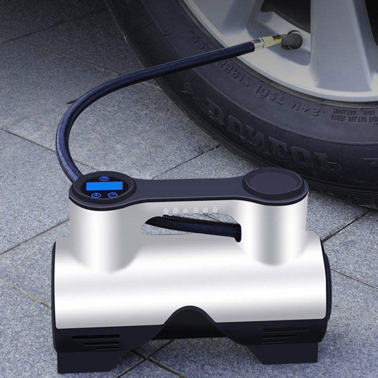 Car Inflatable Pump Portable Small Automotive Tire Refiner Pump, Style: Wired Pointer With Lamp - Inflatable Pump by PMC Jewellery | Online Shopping South Africa | PMC Jewellery