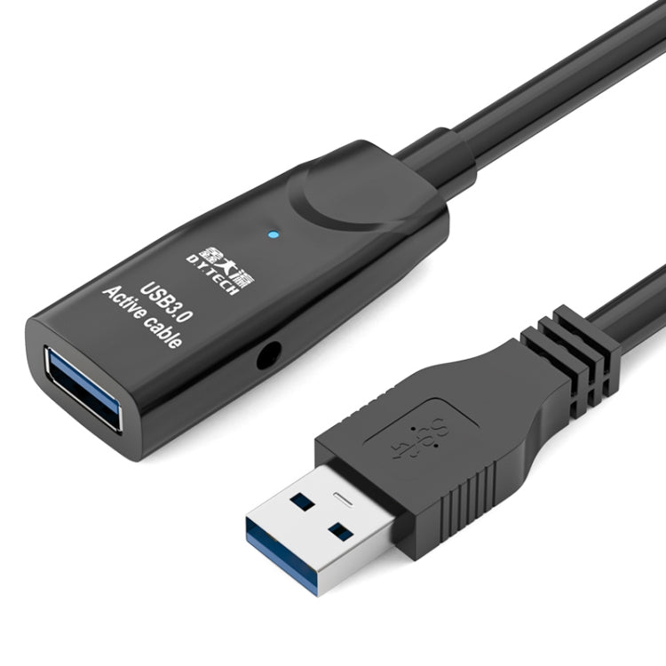 D.Y.TECH USB 3.0 Male To Female Extension Cable Double Shielded Chip Data Cable, Length: 15m - USB 3.0 by PMC Jewellery | Online Shopping South Africa | PMC Jewellery | Buy Now Pay Later Mobicred