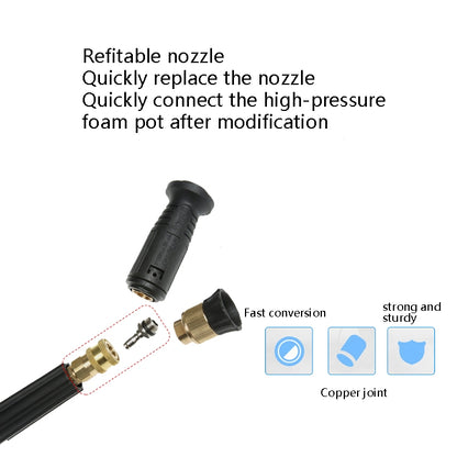 2 PCS High-Pressure Water Sprinklers Live Connection And Quick Plug-In Sockets For Threaded Connection Of Washing Machine Nozzles, Specification: Inner G1/4 - Car Washer & Accessories by PMC Jewellery | Online Shopping South Africa | PMC Jewellery