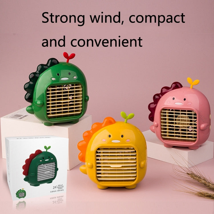 A9 Desktop Dinosaur Fan USB Mini Large Wind Fan(Yellow) - free shipping - PMC TechLife - Order now!
