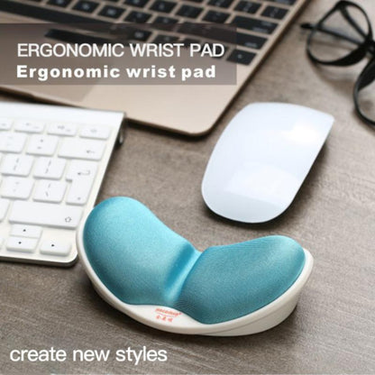 Jincomso V1C Slow Rebound Wristband Mouse Pad Ergonomic Memory Foam Mechanical Keyboard Hand Rest(Blue) - Mouse Pads by Jincomso | Online Shopping South Africa | PMC Jewellery | Buy Now Pay Later Mobicred