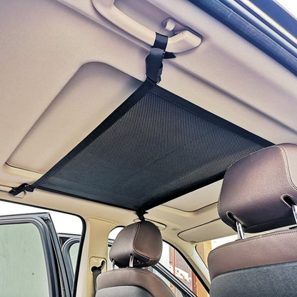 Car Storage Network Pocket Car Roof Seating Room Mesh Folding Hanging Bag, Style: Single Layer(Black) - Stowing Tidying by PMC Jewellery | Online Shopping South Africa | PMC Jewellery | Buy Now Pay Later Mobicred