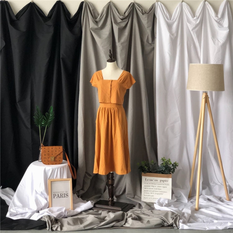 3 x 2.4m Photo Background Cloth Increased Widened Photography Cloth Live Broadcast Solid Color Cloth(White) - free shipping - PMC TechLife - Order now!