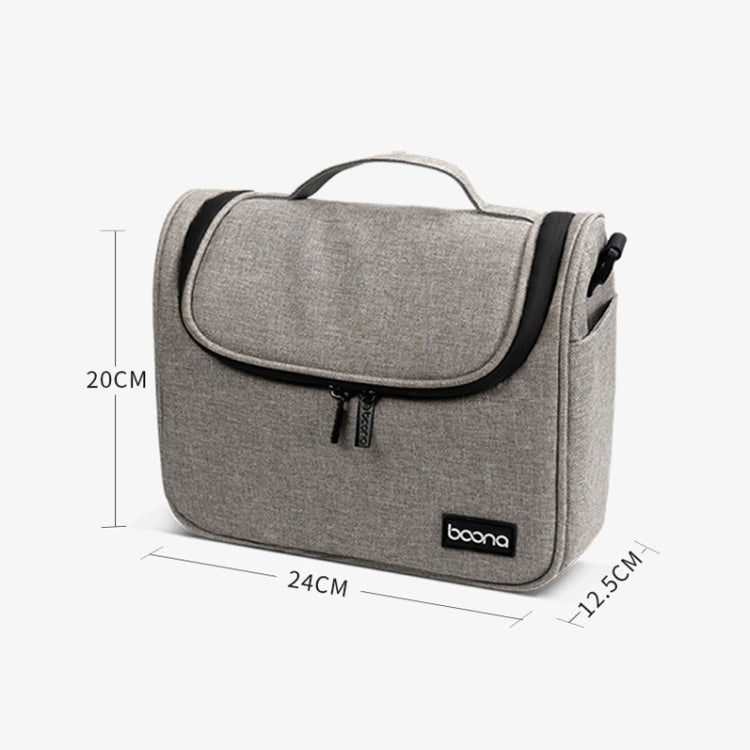 Baona BN-H011 Digital SLR Camera Bag Lens Storage Shoulder Bag(Gray) - free shipping - PMC TechLife - Order now!