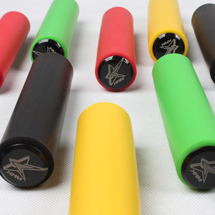 MEROCA Mountain Bike Grip Cover Shock Absorbic Silicone Handlebar Sponge Cover(Yellow) - Bicycle Grips by PMc TechLife | Online Shopping South Africa | PMc TechLife | Buy Now Pay Later Mobicred