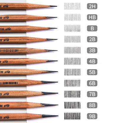 12pcs /Box Marco 7001 Sketch Pencil Children Original Wooden Word Learning Stationery Art Calligraphy Drawing Pencil, Lead hardness: 2B - Pencils by PMC Jewellery | Online Shopping South Africa | PMC Jewellery | Buy Now Pay Later Mobicred