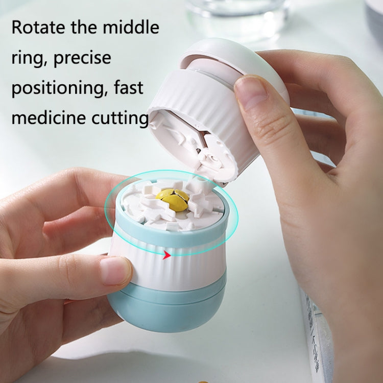 TR018 Medicine Cutter Grinding and Crushing Pill Box, Colour: Pink - free shipping - PMC TechLife - Order now!
