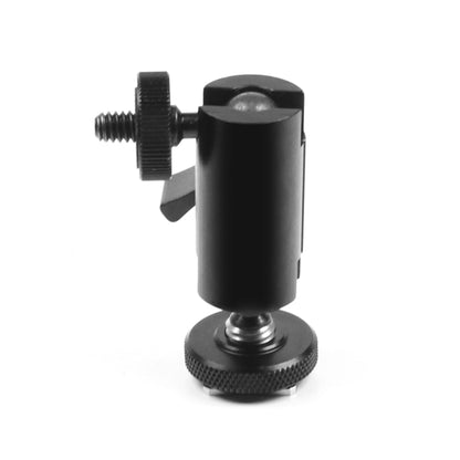 Type A Magic Arm Dual BallHead Cold Shoe 1/4 Inch Mount Adapter for GoPro Hero11 Black / HERO10 Black /9 Black /8 Black /7 /6 /5 /5 Session /4 Session /4 /3+ /3 /2 /1, DJI Osmo Action and Other Action Cameras - Connection Mount by PMC Jewellery | Online Shopping South Africa | PMC Jewellery | Buy Now Pay Later Mobicred