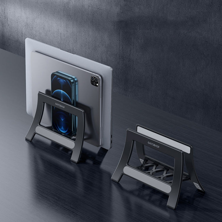 Oatsbasf 03671 Multifunctional Computer Tablet Cellphone Storage Bracket, Colour: Simple Version (Black) - free shipping - PMC Jewellery - Order now!