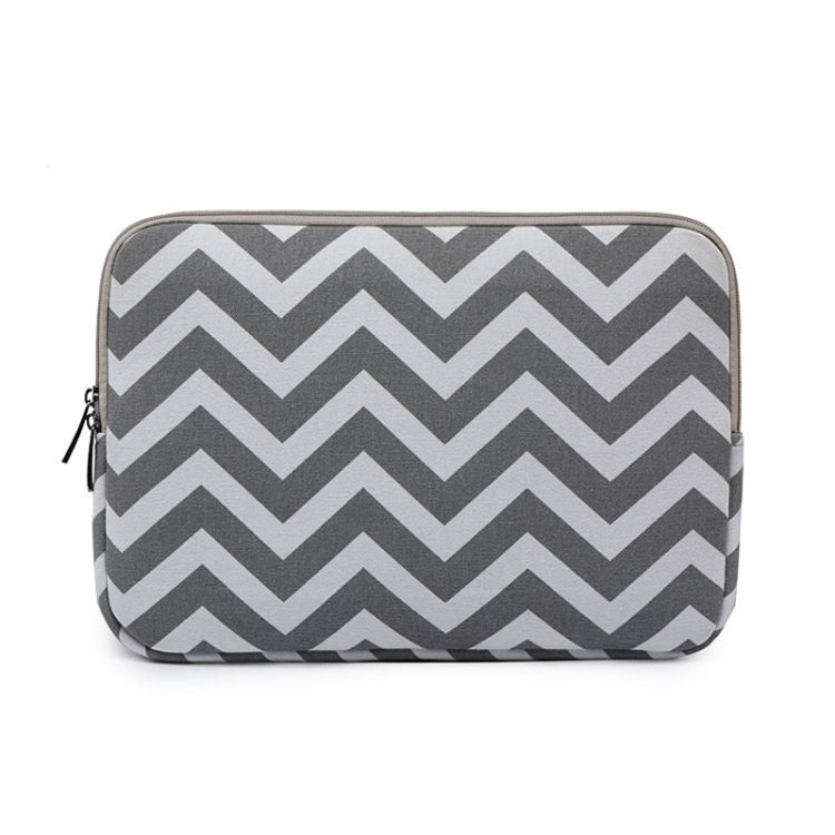 LiSEN LS-525 Wavy Pattern Notebook Liner Bag, Size: 13 inches(Gray) - free shipping - PMC Jewellery - Order now!