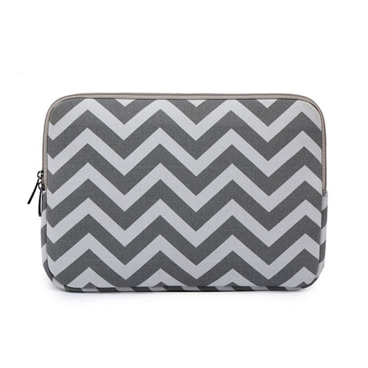 LiSEN LS-525 Wavy Pattern Notebook Liner Bag, Size: 15 inches(Gray) - 15 inch by LiSEN | Online Shopping South Africa | PMC Jewellery | Buy Now Pay Later Mobicred