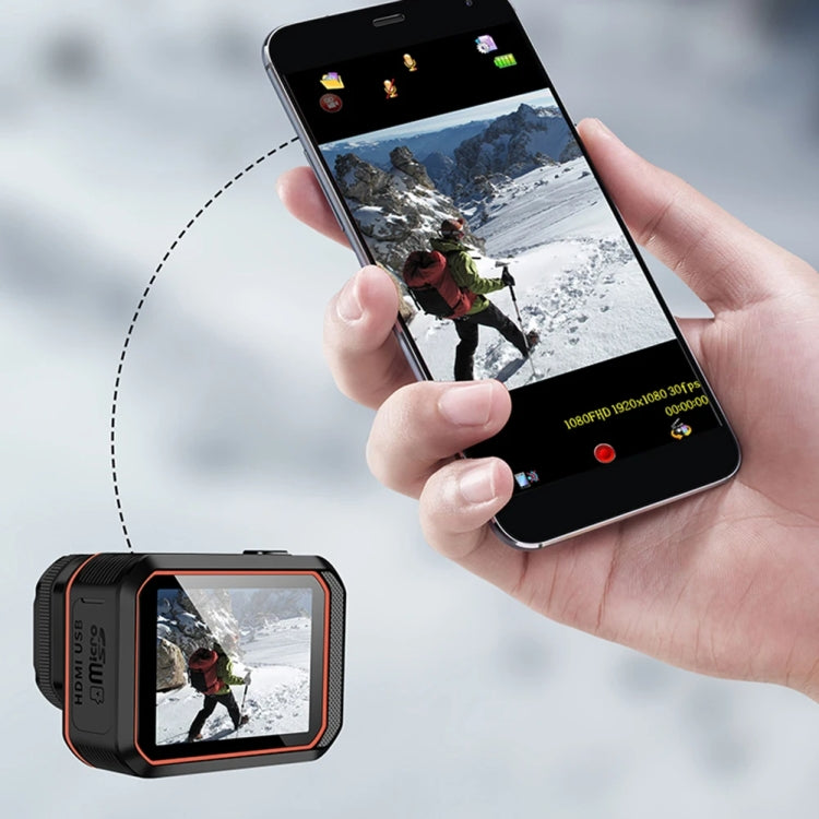 SC002-12 4K Outdoor Sports Camera WiFi Diving Waterproof Mini Camera(Black) - Other Camera by PMC TechLife | Online Shopping South Africa | PMC TechLife | Buy Now Pay Later Mobicred