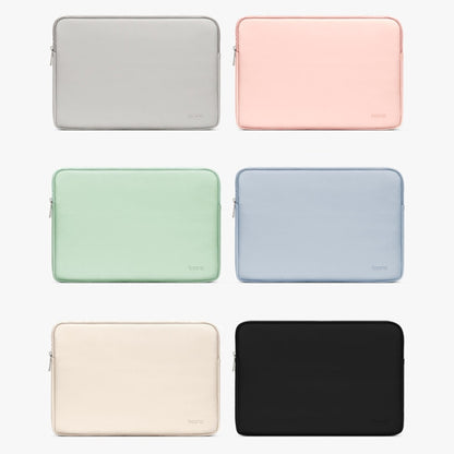 Baona BN-Q001 PU Leather Laptop Bag, Colour: Mint Green + Power Bag, Size: 13/13.3/14 inch - 14.1 inch by Baona | Online Shopping South Africa | PMC Jewellery | Buy Now Pay Later Mobicred