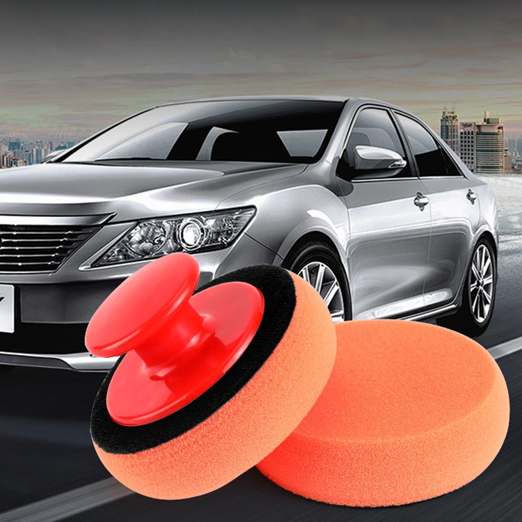 3 Sets Handle Polished Waxing Sponge Car Waxing Wash Tool(3 Handle +12 Sponge) - Polishing Machine & Accessories by PMC Jewellery | Online Shopping South Africa | PMC Jewellery | Buy Now Pay Later Mobicred