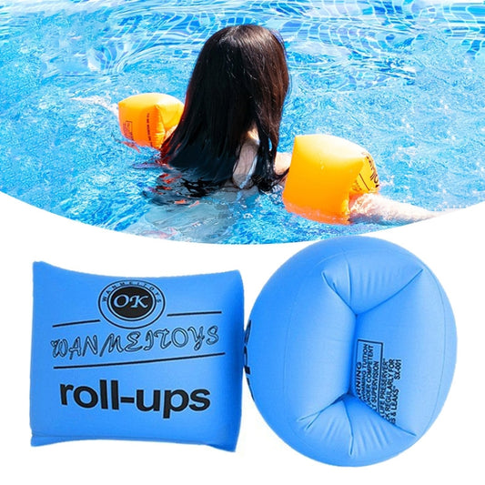 Children Arm Circle Learning Swimming Training Circle Adult Swimming Sleeve Safety Double Air Bag Floating Ring(Blue) - Swimming Rings by PMC Jewellery | Online Shopping South Africa | PMC Jewellery | Buy Now Pay Later Mobicred