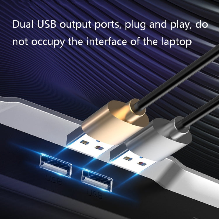 ICE COOREL USB Laptop Radiator Computer Mute Cooling Bracket, Colour: N10 Standard Version - Cooling Pads by ICE COOREL | Online Shopping South Africa | PMC Jewellery | Buy Now Pay Later Mobicred