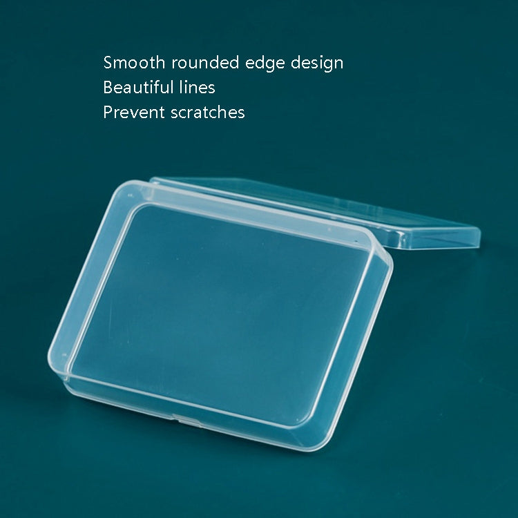 10 PCS Rectangular PP Plastic Box Transparent Packaging Box With Cover Plastic Parts Hardware Tool Storage Box - Storage Boxes by PMC TechLife | Online Shopping South Africa | PMC TechLife | Buy Now Pay Later Mobicred