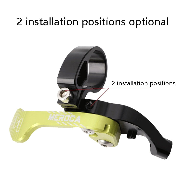 MEROCA Bicycle Telescoping Pipeline Controller Lifting Sitting Pipeline Control Switch(Black Blue) - Bicycle Seat Posts by PMc TechLife | Online Shopping South Africa | PMc TechLife | Buy Now Pay Later Mobicred
