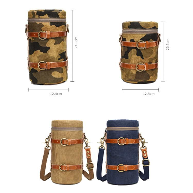 K-807 SLR Camera Storage Bag Waterproof Canvas Photography Liner Bag, Colour: S (Blue) - Lens Bag by PMC TechLife | Online Shopping South Africa | PMC TechLife | Buy Now Pay Later Mobicred
