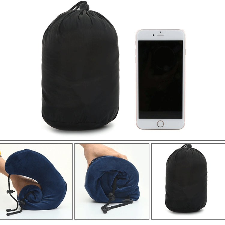 Magnetic Memory Foam U-shaped Pillow Suitable for Travel Solid Pillows(Blue) - Cushions & Pillows by PMC TechLife | Online Shopping South Africa | PMC TechLife | Buy Now Pay Later Mobicred