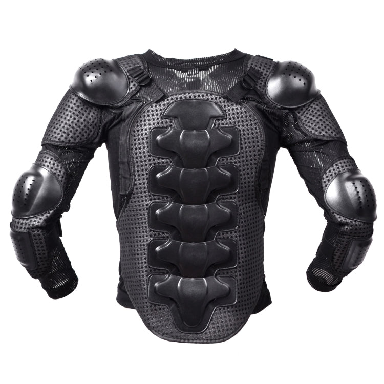 GHOST RACING F060 Motorcycle Armor Suit Riding Protective Gear Chest Protector Elbow Pad Fall Protection Suit, Size: M(Black) - Protective Gear by GHOST RACING | Online Shopping South Africa | PMC TechLife | Buy Now Pay Later Mobicred