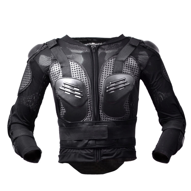 GHOST RACING F060 Motorcycle Armor Suit Riding Protective Gear Chest Protector Elbow Pad Fall Protection Suit, Size: L(Black) - Protective Gear by GHOST RACING | Online Shopping South Africa | PMC Jewellery | Buy Now Pay Later Mobicred