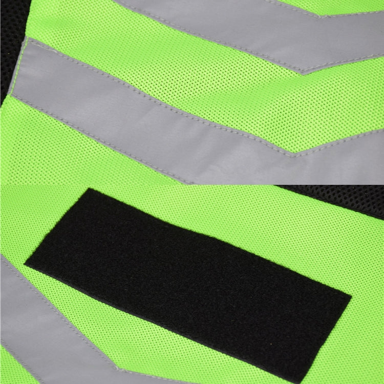 GHOST RACING GR-Y06 Motorcycle Riding Vest Safety Reflective Vest, Size: L(Black) - free shipping - PMC TechLife - Order now!