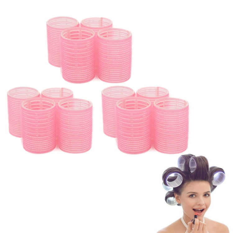 12 PCS/Set Self-Adhesive Curling Iron Hair Core Fluffy Hairdressing Tool���Random Colour Delivery, Specification: 63x40mm - free shipping - PMC TechLife - Order now!