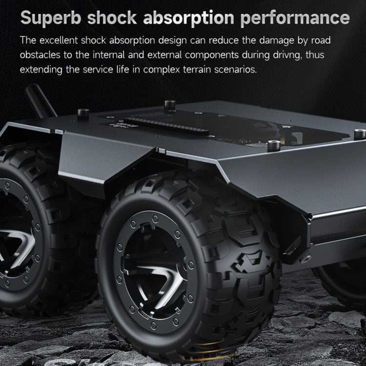 Waveshare WAVE ROVER Flexible Expandable 4WD Mobile Robot Chassis, Onboard ESP32 Module(UK Plug) - free shipping - PMC TechLife - Order now!
