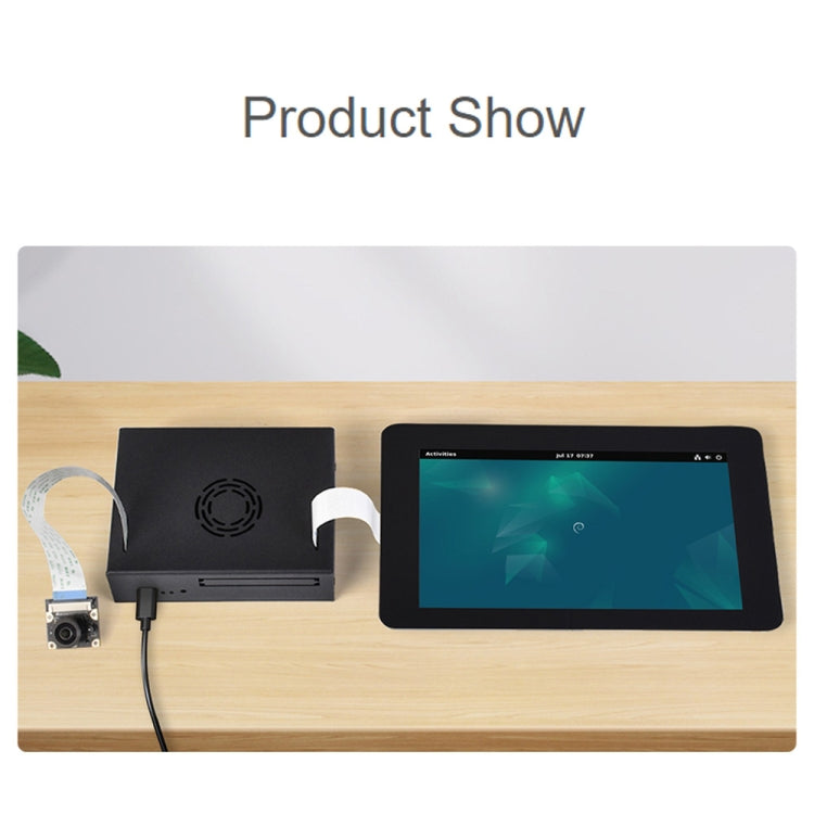 Waveshare 25311 Metal Case For VisionFive2 Board, With Cooling Fan - Mini PC Accessories by Waveshare | Online Shopping South Africa | PMC TechLife | Buy Now Pay Later Mobicred