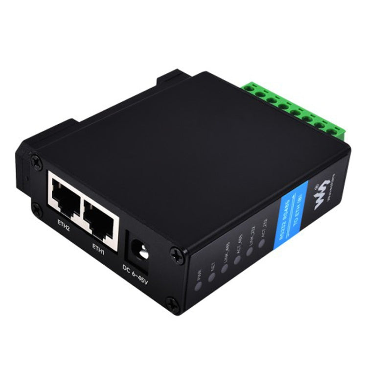 Waveshare RS232 RS485 To RJ45 Ethernet Serial Server, Spec: RS232 RS485 TO ETH (B) - Other Accessories by Waveshare | Online Shopping South Africa | PMC TechLife | Buy Now Pay Later Mobicred