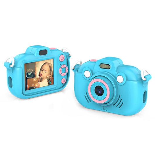 DC502 2.4-Inch 16X Zoom 2.7K Video Recording Children Digital Camera, Color: Blue No Card(EU Plug) - Children Cameras by PMC Jewellery | Online Shopping South Africa | PMC Jewellery | Buy Now Pay Later Mobicred