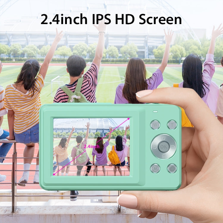 DC403L-AF 2.4-Inch 16X Zoom HD Digital Camera Mini Children Photography Camera EU Plug(Green) - Children Cameras by PMC Jewellery | Online Shopping South Africa | PMC Jewellery | Buy Now Pay Later Mobicred