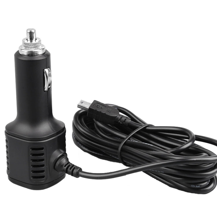 H519 Car Charger Driving Recorder Power Cord Dual USB With Display Charging Line, Specification: Mini Straight - free shipping - PMC TechLife - Order now!