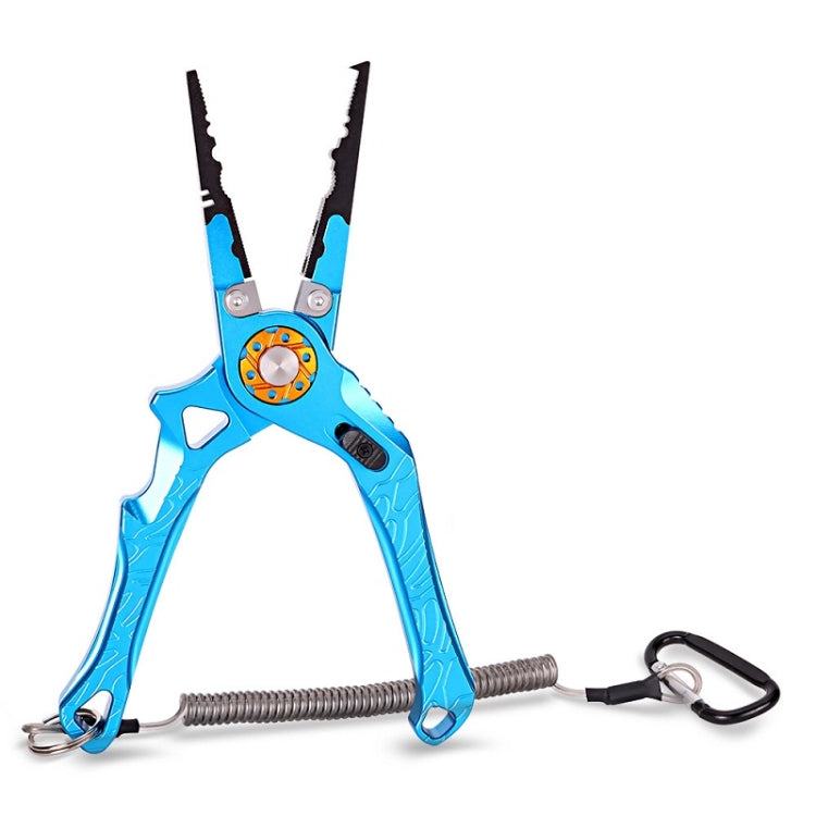 Multifunctional Open-Loop Lead-Pressing Fishing Pliers With Lock(Blue) - Fish Gripper & Pliers by PMc TechLife | Online Shopping South Africa | PMc TechLife | Buy Now Pay Later Mobicred