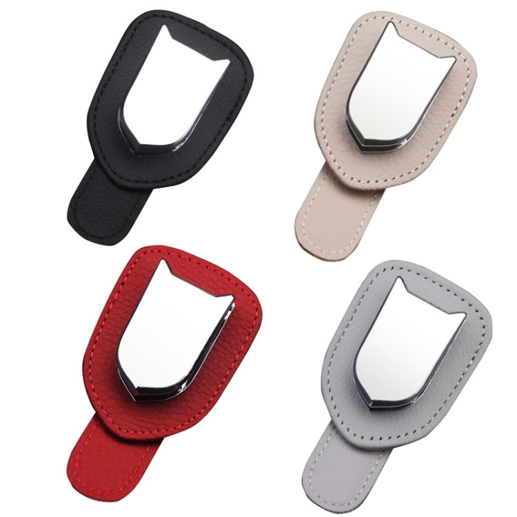 529 Car Sun Visor Glasses Clip Sunglasses Holder(Gray) - Sunglasses & Glasses Clips by PMC TechLife | Online Shopping South Africa | PMC TechLife | Buy Now Pay Later Mobicred