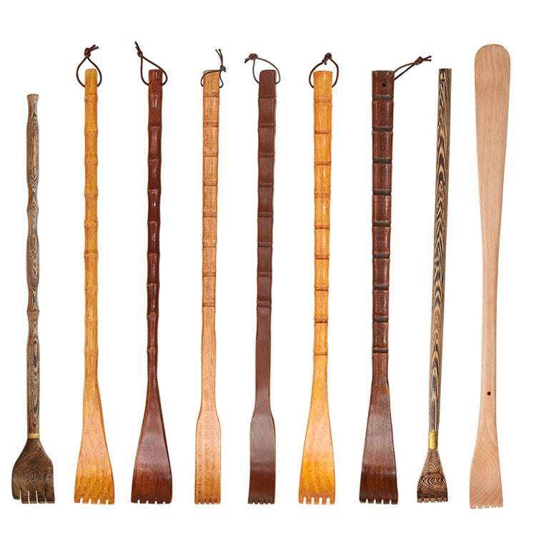 BQR01 Back Scratcher Long Handle Wooden Massage Scratcher, Style: Small Hand - free shipping - PMC TechLife - Order now!