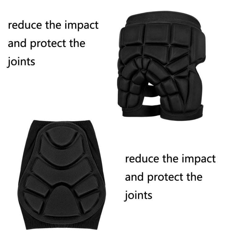 Skating Hip Protector Hockey Pants Ski Sports Protective Gear, Style: Black Hip Protector(M) - Sports Safety by PMC Jewellery | Online Shopping South Africa | PMC Jewellery