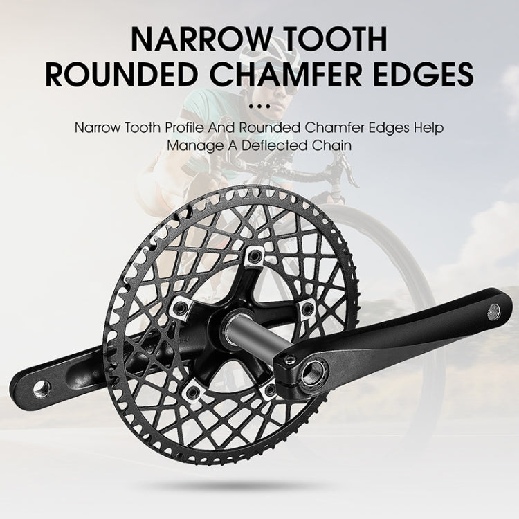 WEST BIKING Folding Bicycle Aluminum Alloy Waterproof Crankset, Colour: 56T���Red��� - free shipping - PMc TechLife - Order now!