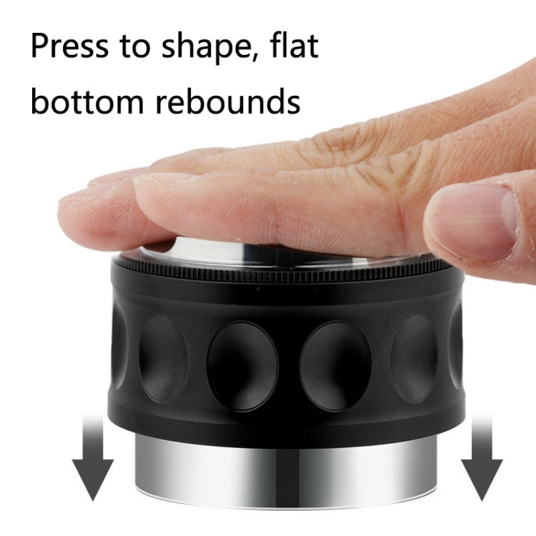 YK33258 Stainless Steel Double-Ended Coffee Cloth Dispenser, Size: 58.5mm(Black Multilateral Type) - free shipping - PMC TechLife - Order now!