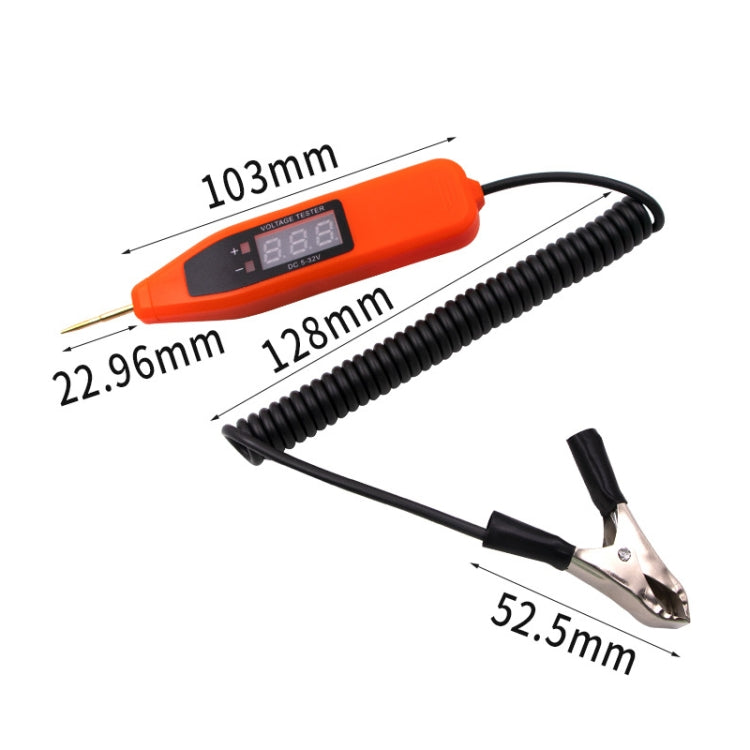 Auto Repair LCD Test Pen Car Circuit Repair Tool(Orange) - free shipping - PMC TechLife - Order now!