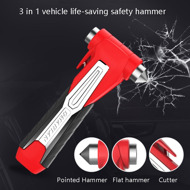 CS-B07 Car Multi-Function Emergency Hammer Fire Escape Hammer(Red) - Emergency Hammer by PMC Jewellery | Online Shopping South Africa | PMC Jewellery | Buy Now Pay Later Mobicred