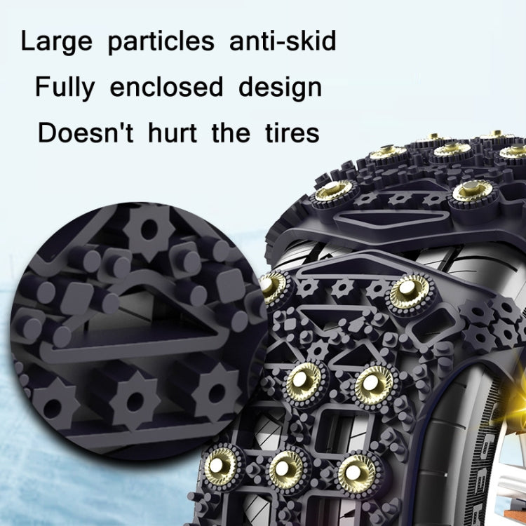 For 175~265cm Snow Emergency Snow Chains For Car SUV General Tires(Black 8764B) - Car Road Trouble Clearer by PMC TechLife | Online Shopping South Africa | PMC TechLife | Buy Now Pay Later Mobicred